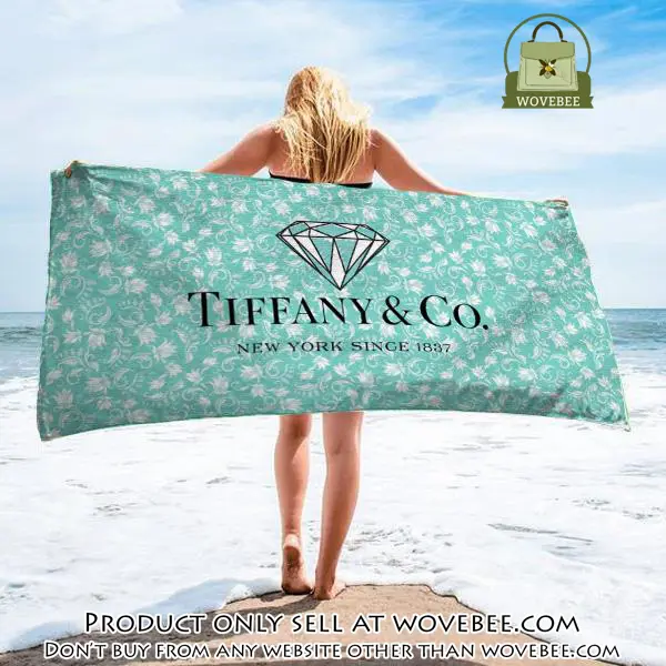 Tiffany & co. beach towel luxury brand hot trending summer  bt00345 wvb0332016